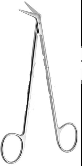 Судинні ножиці ДЕБЕЙКІ (DEBAKEY), 60° 16,5 см (cm)